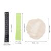 OUNONA 1 Set Sourdough Starter Jar Kit - 24oz Mason Jar Cloth Cover Reusable, Temperature Strip & Date Marked Feeding Band - Home Bread Baking Supplies for Fermentation view 4