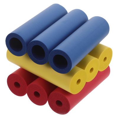 WRITWAA 9pcs Foam Grip Tubing: 0.28 0.39'' 0.7'' Adaptive Utensils Grip Tubing - Built Up Aid for Utensils, Tools and Pens Elderly, Disabled, Handicapped