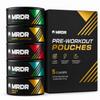 MRDR Pre-Workout Pouches Variety Pack Oral Energy,Nootropic-5 Pack 75 Count view 1