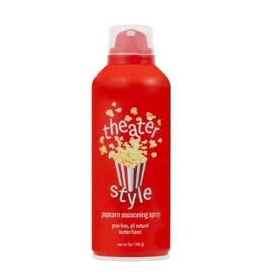 Theater Style Butter Popcorn Spray All-Natural, Low Calorie, Dairy-Free, Gluten-Free, 5 oz
