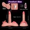 Flexible 10 Mode Female Viboators Toys Didoo for Women Big Realistic Thrusting Diodes for Her Silicone Wand Viboators Toys Remote Control Virabtor with Strong Suction Cup for Hands-Free Play P2655V view 2