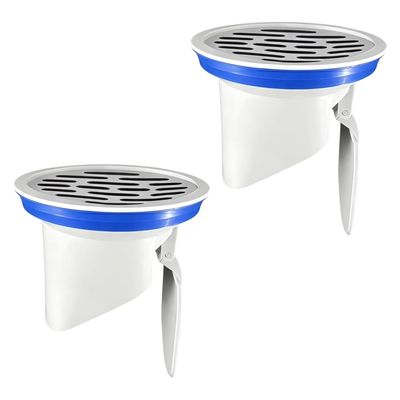 2PCS Drain Desmellizer Plug 110mm, Smell Proof Drain Stopper