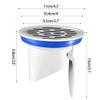 2PCS Drain Desmellizer Plug 110mm, Smell Proof Drain Stopper view 4
