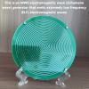 XDTKJDZ Mwo Schumann Wave Generator, Desktop Schumann Frequency Generator Machine, 15cm Round Disk, 7.83hz Resonance Output, for Bedroom, Study Room, Office Desktop view 2