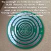 XDTKJDZ Mwo Schumann Wave Generator, Desktop Schumann Frequency Generator Machine, 15cm Round Disk, 7.83hz Resonance Output, for Bedroom, Study Room, Office Desktop view 3