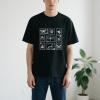 Insect Stamps Shirt Beetles Insect Nature Bug Shirt Unisex White view 3