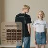 Insect Stamps Shirt Beetles Insect Nature Bug Shirt Unisex White view 4