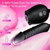 2026 New Flexible Version: Double Motor Little Lemon Shaped Portable Handheld Massager 10 Vibrating ModesLemon Shape Vibratoar for Stress Relief and Relaxation Waterproof Quiet XP02 view 4