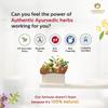 Ayurvedic Ayurdent Classic Herbal Toothpaste | Unique Saliva Balancing Formula | for Toothache, Bleeding Gums, Sensitivity, Cavities, Plaque & Bad Breath | Non Foaming, SLS & Fluoride Free (75ml) view 3