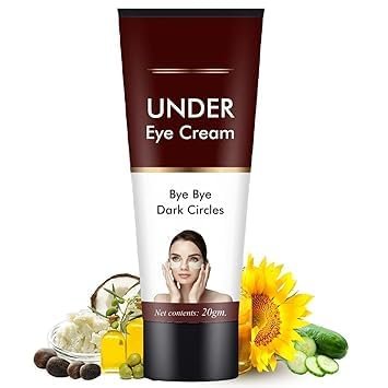 UE U.nd.er E.ye Cr.ea.m, Da.rk. Cir.cl.ES Re.MOV.a.l 20 Gm (Pack of 1)