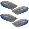 SIIHEA 1/2 inch Heel Pads Cushions for Shock Absorption, Heel Lifts Inserts Supports for Plantar Fasciitis, Spur Relief, Shoe Lifts Cups for Achilles Tendonitis, Height Increase (Large,2Pairs) view 1