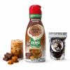 Zero Sugar Chocolate Caramel Liquid Coffee Creamer 32 fl oz Bottles of Creamy Smooth Non-Dairy Creamer with Dumbass Coffee Whole Coffee Bean view 1