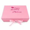 Custom gift box/Mothers Day Gift Box/Happy Birthday Box/Magnetic Lid/Ribbon finish/Valentines Day/Personalized present/gift/made in usa view 3