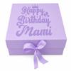 Custom gift box/Mothers Day Gift Box/Happy Birthday Box/Magnetic Lid/Ribbon finish/Valentines Day/Personalized present/gift/made in usa view 4