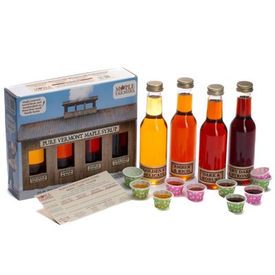 Maple Farmers Vermont Maple Syrup Gift Tasting Kit | All Four Grades