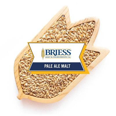 Craft A Brew Briess Pale Ale Malt Whole Grain | Unmilled Base Malt for Home Brewing | Rich Malt Flavor for Ales | Brewing Grain | 1 lb