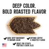 Craft A Brew Briess Roasted Barley Malt | Whole Grain | 1 lb view 2
