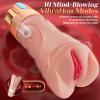 2026 New Enhanced Version 3 in 1 Efficient Mode Hands Free Male Masterburbatar, 7 Speed Extension Adjustment Silicone Underwear E4988 view 3