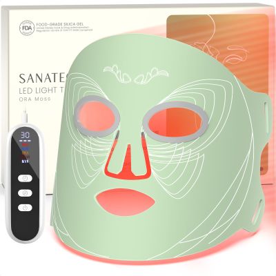 Red Light Therapy Mask for Face, 4 Modes, 400 LEDs, 850nm Near Infrared