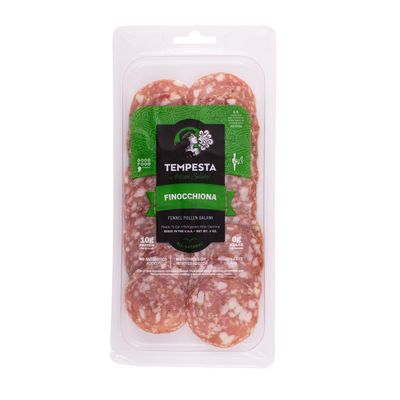 Tempesta FINOCCHIONA Fennel Pollen Salami, 3 OZ (Pack of 1)