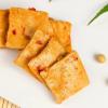 Instant spicy and hot dried bean curd, Pickled chili flavored dried tofu 90g/bag, Small gluten, Chinese specialty latiao, Vegetarian food, Side dishes, Snack food gift pack (3 flavors mixed,3 bags) view 4