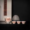 Portable travel tea set outdoor cam Kung Fu cover bowl -LM- gourd view 4