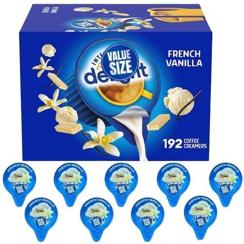 Coffee Creamer Singles, 192 Creamer Singles Included Great for Offices, Restaurants, Coffee, Bar, Gift and Homes