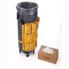 CAN LINERS, Linear Low-Density Polyethylene, 31-33 Gallon, 33W x 39L, .5 Mil, Clear, 25 Bags Per Roll (Coreless) in Dispenser Boxes, Star Seal Construction - 10 ROLLS / 250 BAGS view 1