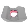 Xixian Face Down Pillow for Massage Bed Ergonomic Hollow Headrest with Hand Rtion Design (Gray Pink) view 2