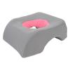 Xixian Face Down Pillow for Massage Bed Ergonomic Hollow Headrest with Hand Rtion Design (Gray Pink) view 4