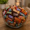 Bulk Chocolate Variety Pack 5 lb Assorted Chocolate Candy Mix Snack Size Party Favorites Peanut Butter Cups, Chocolate Covered Malted Milk Balls, Caramel Candy, Cookies & Creme, Almond Chocolate, Milk Chocolate, Holiday Treats view 4