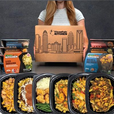 Clean Eatz Frozen Prepared Meals, Gluten-Free Variety Pack, 6 Chef-Prepared Heat-and-Eat Entres, Portion Controlled Dinners, Ready in 3 Minutes