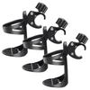 BEBEMOKO 3pcs Cup Holder for Wheelchair and Walker, Adjustable Pp Material Drink Bottle Holder with Detachable Design, Stable and Secure, for Seniors Outdoor Park Walks view 1