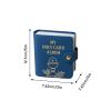 Catholic Genuine Leather Holy Card Holder, Pocket Prayer Card Organizer With Snap Closure Book for Daily Prayer & Religious Gifts (Red) view 4