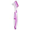 Kuuleyn False Teeth Cleaning Brush Double Sided Portable Denture Toothbrush for False Teeth Cleaning view 1