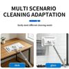 Hands-Free Multi-Purpose Flat Mop Lazy Cleaning & Face Towel, Zero Touch Mini Grip Mops, Lazy Cloth Changing Mini Mop Wet and Dry No-Touch Disposable for Hardwood, Tile, Marble (2Pcs-37.40in) view 4
