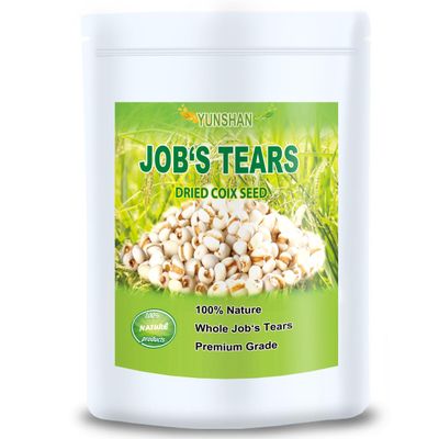 Job's Tears Dried Coix Seed, 100% Natural, Premium Grade Asian Pearl Barley, Whole Grain for Tea, Congee, Soup (B-150g(5.3oz))