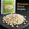 Job's Tears Dried Coix Seed, 100% Natural, Premium Grade Asian Pearl Barley, Whole Grain for Tea, Congee, Soup (B-150g(5.3oz)) view 2