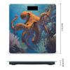 Octopuss Deep Sea Coral Reefs Digital Body Weight Scale LCD Backlight Display for Bathroom Gym view 2