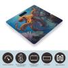 Octopuss Deep Sea Coral Reefs Digital Body Weight Scale LCD Backlight Display for Bathroom Gym view 3