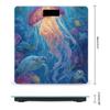Jellyfish Turtle Coral Fish Digital Body Weight Scale LCD Backlight Display for Bathroom Gym view 2