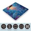 Jellyfish Turtle Coral Fish Digital Body Weight Scale LCD Backlight Display for Bathroom Gym view 3