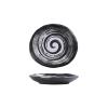 Ceramic kiln glazed bone-spitting dish special-shaped creative retro tableware-special-shaped dish-spinner whitewashes view 1