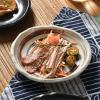 Ceramic kiln glazed bone-spitting dish special-shaped creative retro tableware-special-shaped dish-spinner whitewashes view 3