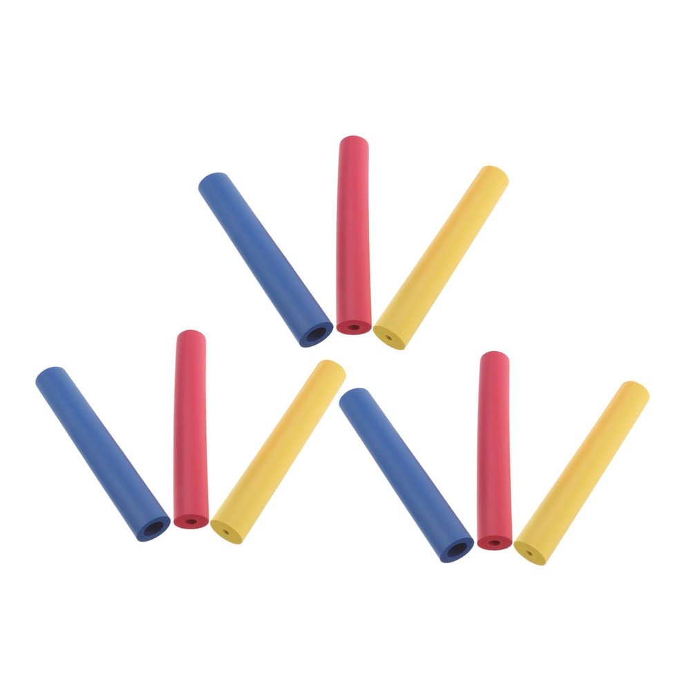 SMASOLO 9pcs Adaptive Foam Grip Tubing for Utensils and Tools Built-up Handle Aid for Elderly and Disabled Soft Foam Material for Improved Grip and Comfort