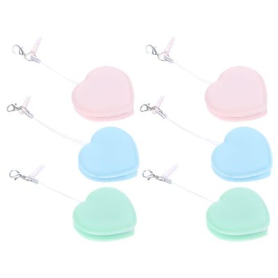 ibasenice 6pcs Macaron Phone Screen Cleaner and Glasses Cleaner Silicone and Pp Material, Lightweight and Portable for Cleaning Fingerprints and Dirt, Convenient for Carrying and Hanging