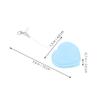 ibasenice 6pcs Macaron Phone Screen Cleaner and Glasses Cleaner Silicone and Pp Material, Lightweight and Portable for Cleaning Fingerprints and Dirt, Convenient for Carrying and Hanging view 2