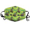 Men Women Durable Face Mask Scarf Gaiter Anti Dust Windproof Face Cover, Tie Dye Monster Truck Dinosaur Mouth Decoration for Sports Travel Hiking view 1