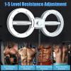 12LB Adjustable Resistance Arm Workout Machine, 360 Rotatable Forearm Strength Trainer for Men Women, Spinning Arm Exerciser for Home Gym M view 3