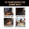 ATHNO Oven & Grill Cleaner Spray,Fast-Acting Heavy-Duty Grill Degreaser Spray,for Oven,Grill,Stovetop & Range Hood,Multi-Surface Kitchen Cleaner,Helps Remove Grease,No Harsh Scrubbing Required (3PCS) view 2